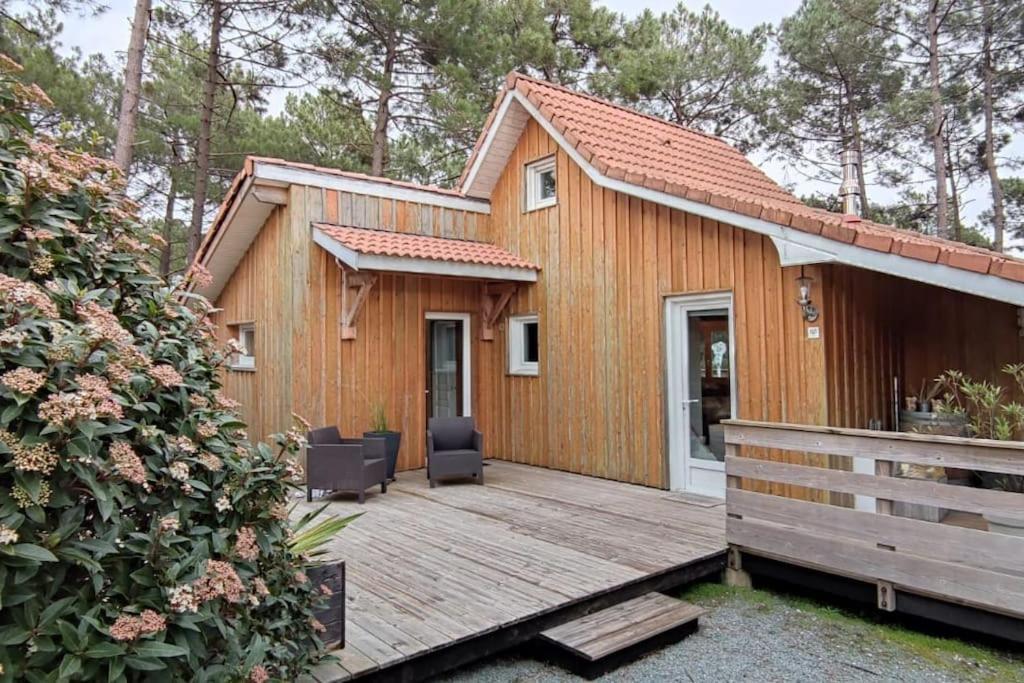 Chalet Du Bonheur - La Jenny Naturist Area Льо Порж Екстериор снимка